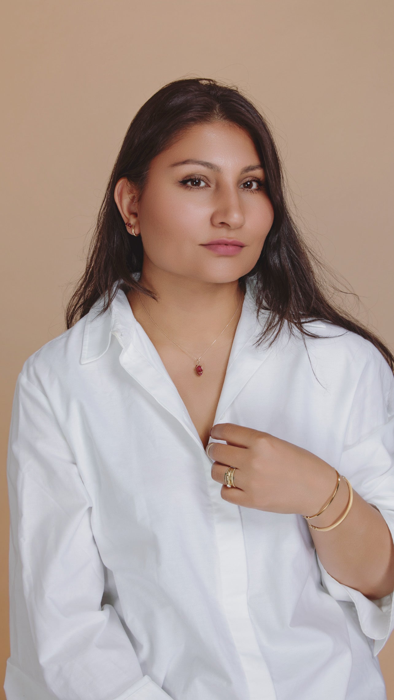 14K Geelgouden Oorringen 13 MM