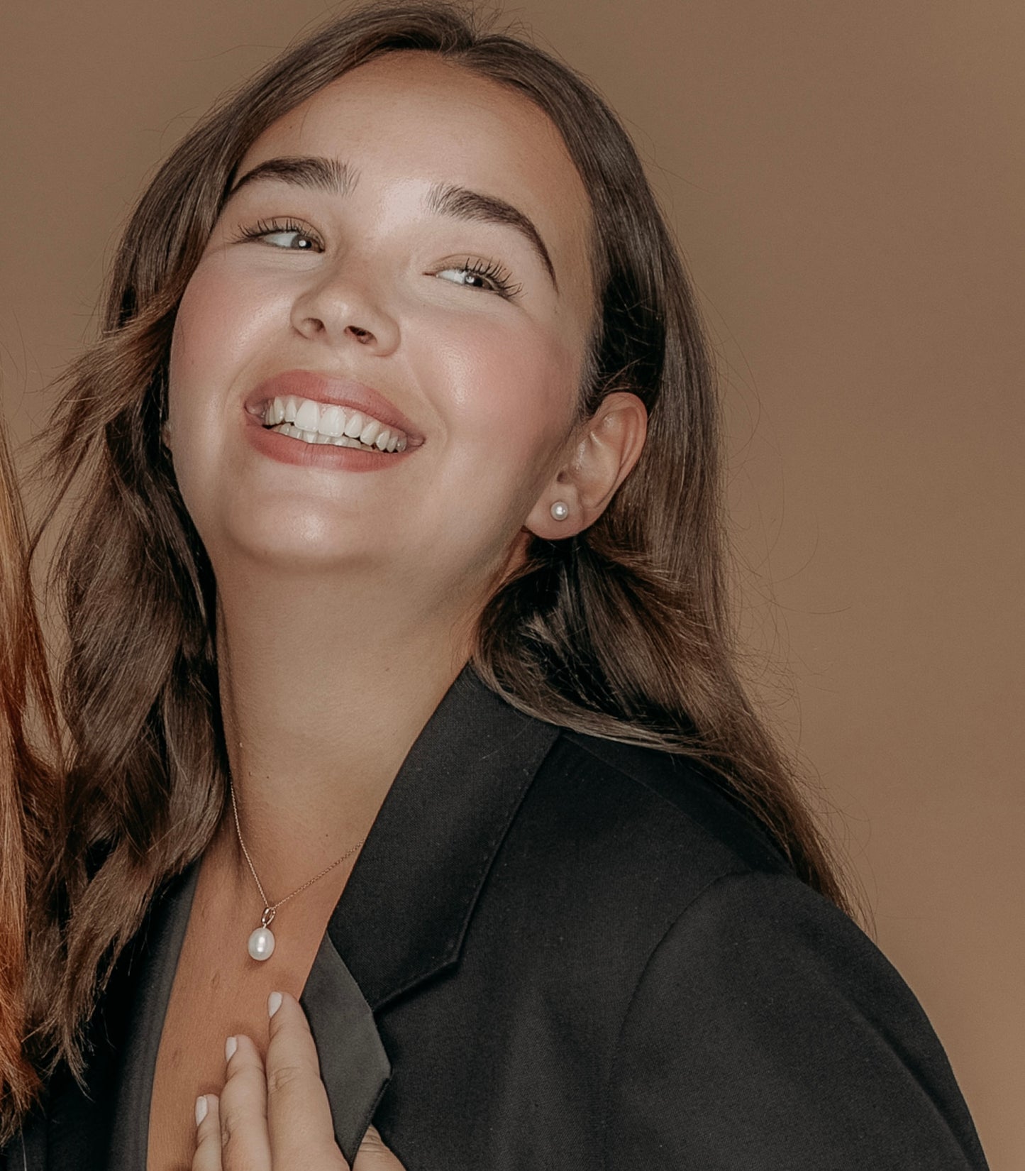 14K Gouden Hanger met Druppelvormige Zoetwaterparel