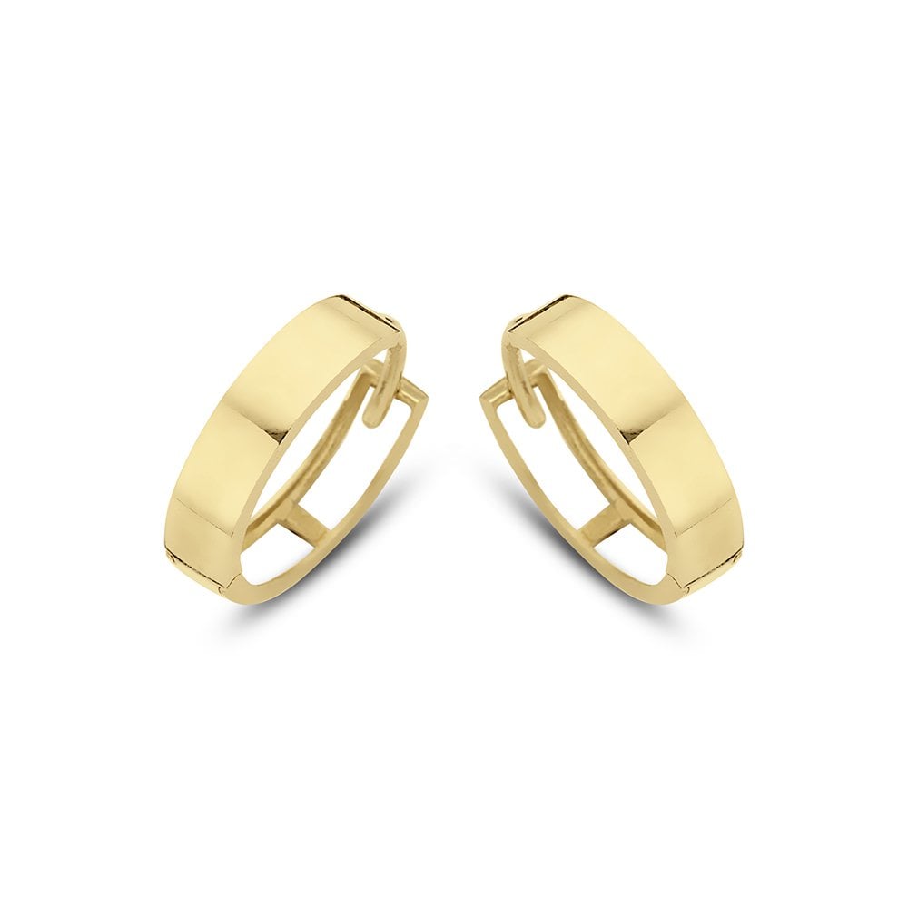 14K geelgouden oorringen 12,4MM