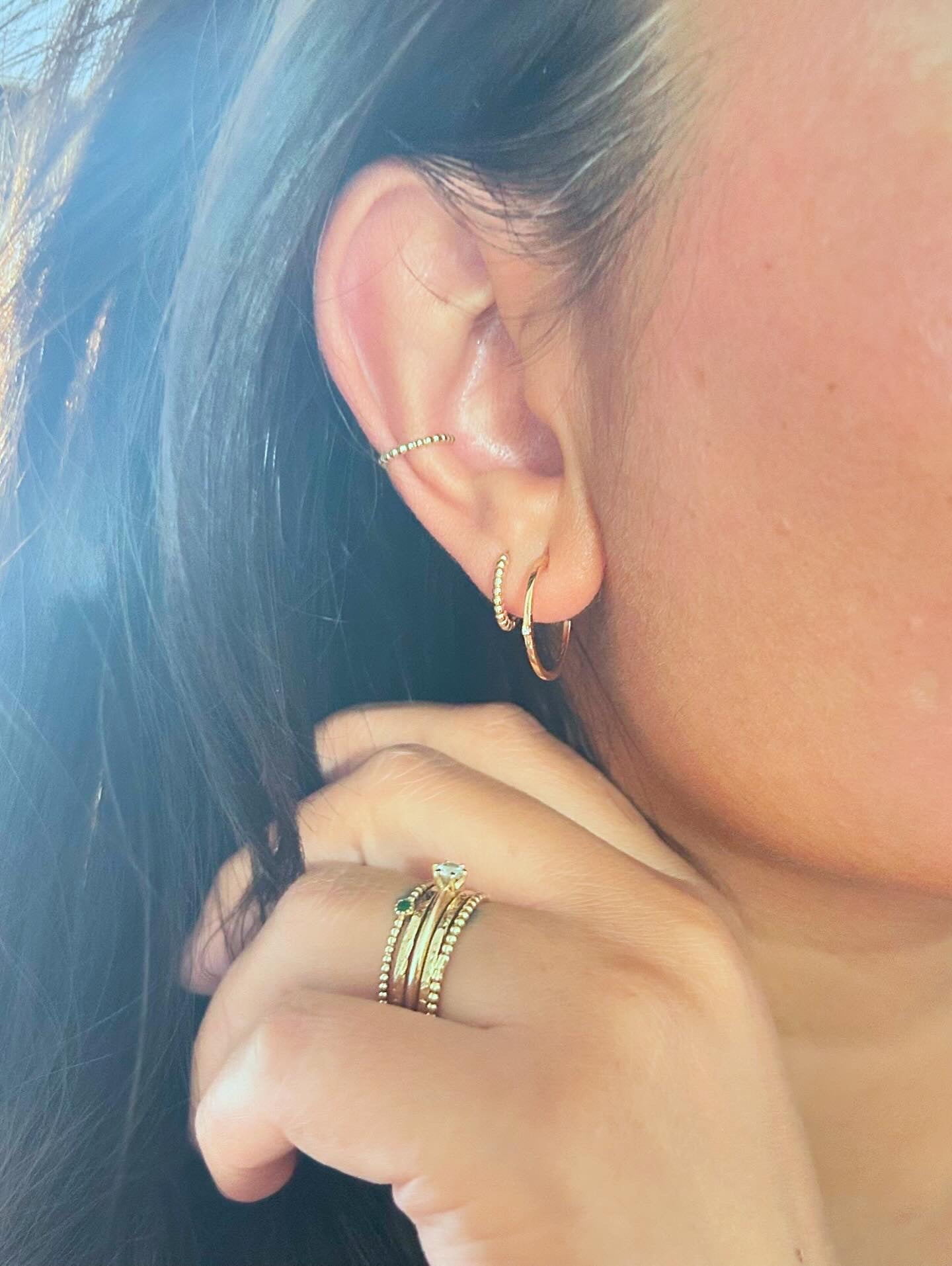 14K Massief Goud MAH ring