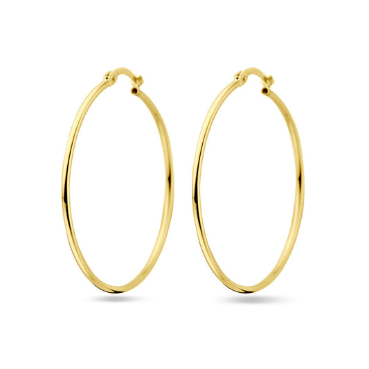 14K oorringen 1,5 mm ronde buis