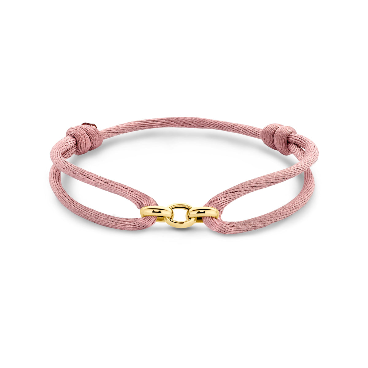 armband satijn zacht roze 13 - 26 cm
