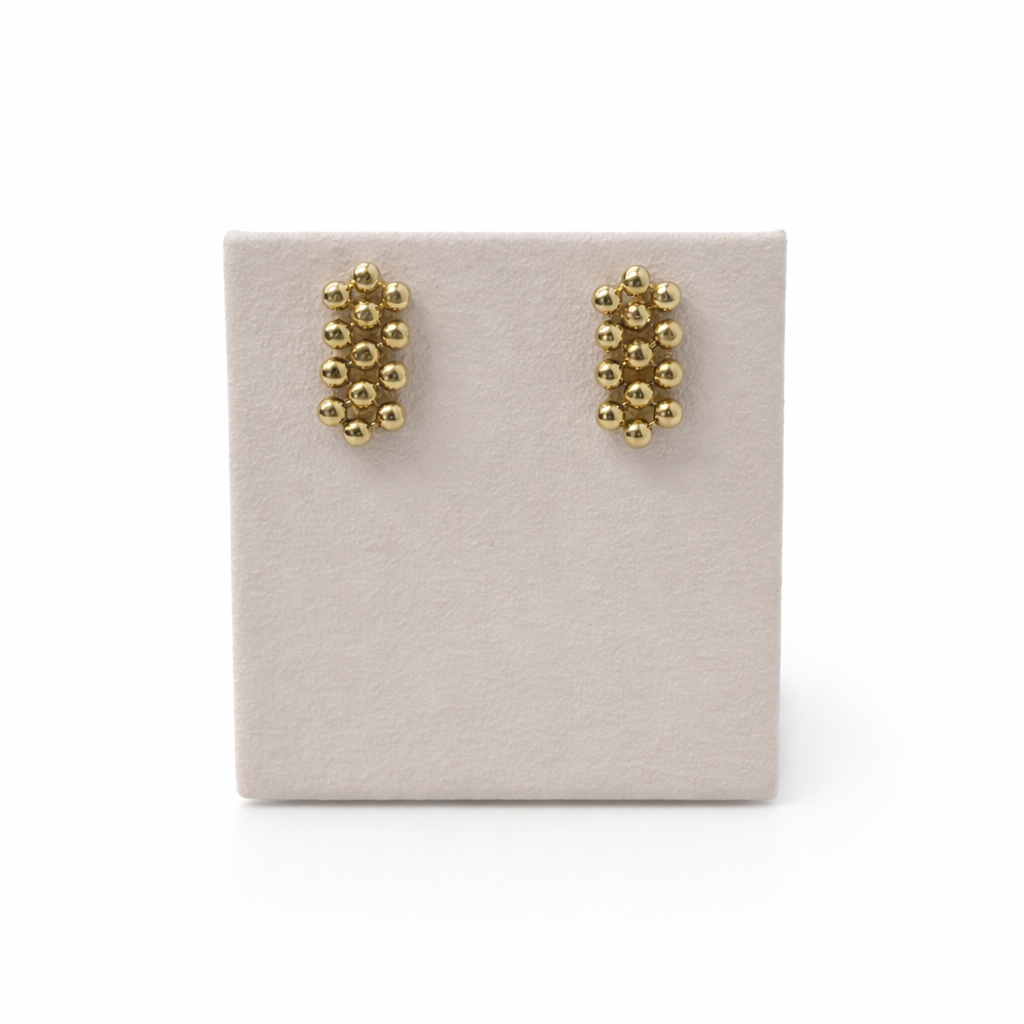 14K YELLOW GOLD EARRING