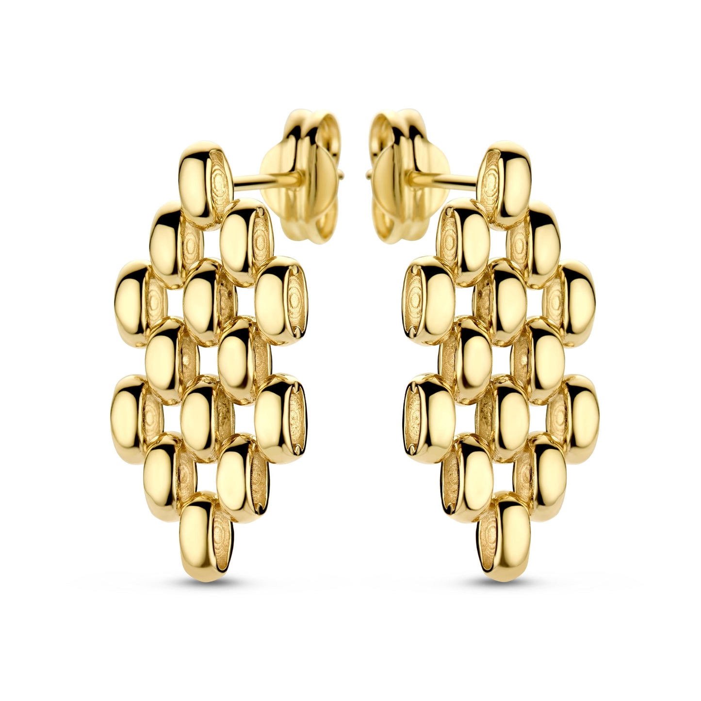 14K YELLOW GOLD EARRING
