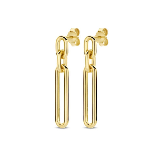 14K YELLOW GOLD EARRING