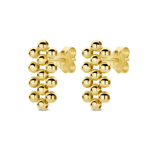 14K YELLOW GOLD EARRING